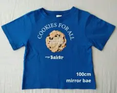 新品 ミラーベイ 100cm Tシャツ 半袖 ovgoBAKER クッキー