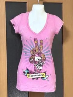 EDHARDY エドハーディ　スレンダー　Tシャツ　新品、未使用タグ付き