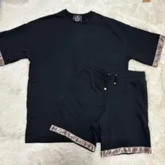 メンズRady ブラック Tシャツ ショートパンツ セットアップ L