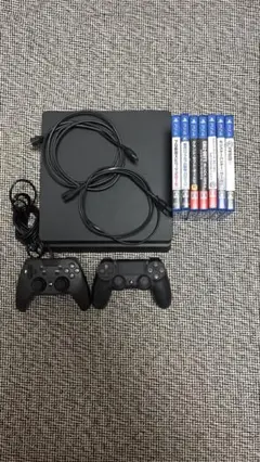 PlayStation 4 本体＋コントローラー2台＋ソフト7個