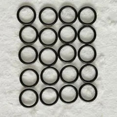 ⭐匿名配送⭐黒色パッキン 20個セット O型リング