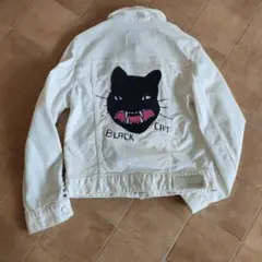 ZADIG&VOLTAIRE 刺繍ホワイトデニムジャケット