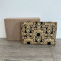 印傳屋 インデンヤ アラベスク キナート ボストンバッグ ブラック イエロー m22731175897_1.jpg?1722164871