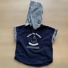 COMME CA ISM フード付きTシャツ80サイズ