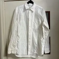 UNIQLO ホワイト 長袖シャツ M
