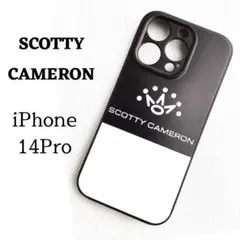 新品　スコッティキャメロン　iPhone14Pro　ケース　ブラック　パター⭕️