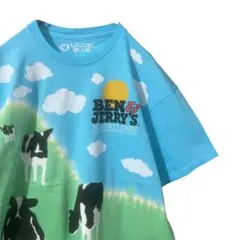 BEN&JERRY'S 大判プリントTシャツ L ヴィンテージ