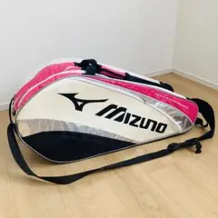 【匿名配送】MIZUNO テニスラケットバック9本