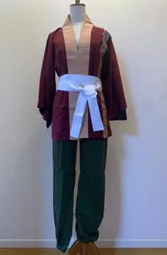 薄桜鬼 沖田総司 和装 コスプレ ウィッグ付きフルセット 薄桜鬼 沖田 総司 風 ウィッグ 和装 薄桜鬼 風 ウィッグ