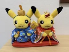 マンスリーペアピカチュウ2017 3月 雛人形 ひな祭り 予告】ぬいぐるみ マンスリーペアピカチュウ2017 3月 (2017年2月