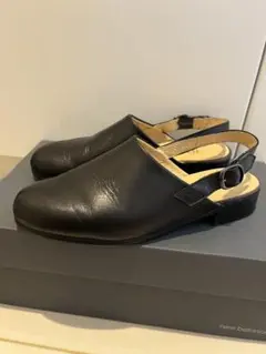 HARUTA ハルタ　本革スリングバックシューズ　サボ・クロッグサンダル