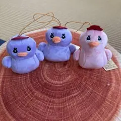 アヒル隊長ぬいぐるみ3個セット