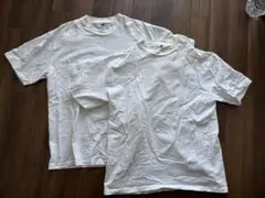 anytee White_Single Stitch Tシャツ　2枚セット