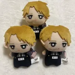 幼稚園wars ちみっともぬい ルーク 3個セット ぬいぐるみ 匿名発送
