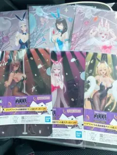 1番くじ 勝利の女神:NIKKE ニケ クリアファイル & ステッカー 6点