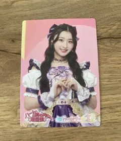 超ときめき♡宣伝部＊ハートな胸の内♡超最強＊杏ジュリア　会場CD購入特典トレカ