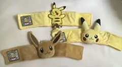 ポケモン　pokemon cafe ドリンクスリーブ　ピカチュウ　イーブイ