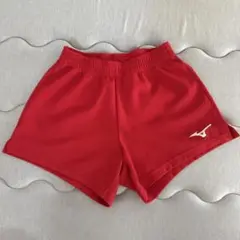 Mizunoレディースバレーボールパンツ 赤ミズノXL V2MB8202 レッド