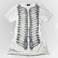 00s archive スケルトンプリント Tシャツ グランジ