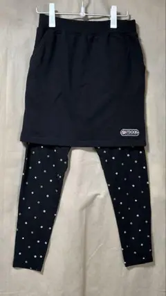 OUTDOOR スカート・レギンスセット　Ｌサイズ
