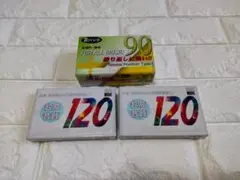 【新品】MUSIC カセットテープ 120分 ×2本 + おまけ 90分×2本
