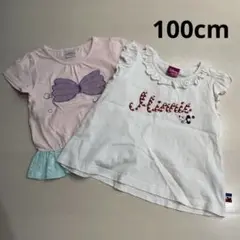 ディズニー　アリエル　ミニーマウス　Tシャツ 2枚　まとめ売り