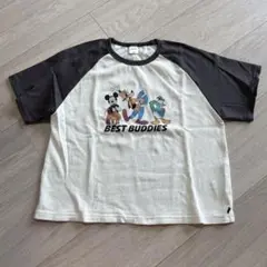 ミッキー ディズニー Tシャツ フタフタ futafuta 130