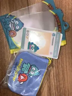 ハンギョドン　チェーン付きファスナーケース　サンリオキャラクターズ　コインケース