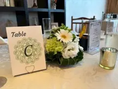 テーブルナンバー 結婚式