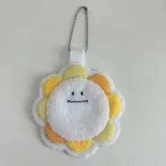 フェルト お花 フラワースマイル お守り