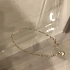 ピンクオパール ブレスレット14GF