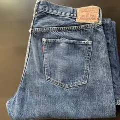 TCB jeans ダメージ　ストレートデニム　W40 日本製　赤耳