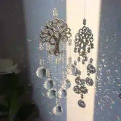 クリスタル ツリー型サンキャッチャー