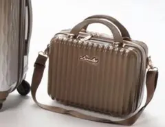 新品 siffler シフレ ルナルクス ミニトランク ルナルクス ブラウン