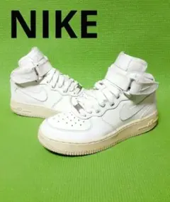 NIKE ナイキ エアフォース1 ミッド ホワイト 07