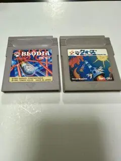 BLODI & グラディウス 「ゲームボーイ」ソフト2本セット