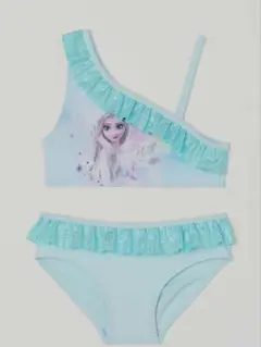 H&M エルサ フリル付き水着 128/140