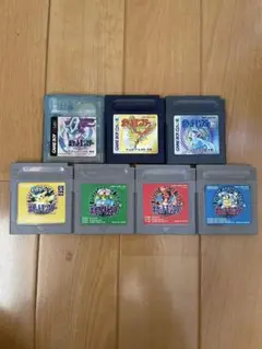 ポケットモンスター ゲームボーイソフト 7本セット
