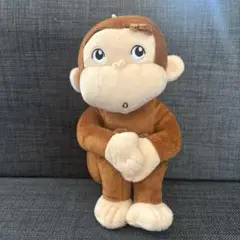おさるのジョージ ぬいぐるみ おすわりポーズ