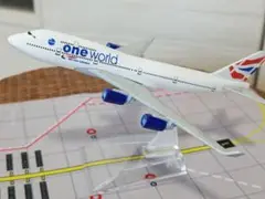 【ブリティッシュ・エアウェイズ】航空機ダイキャストモデル　ボーイング747