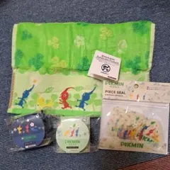 ピクミン　グッズセット　ハンカチ　マステ　シール