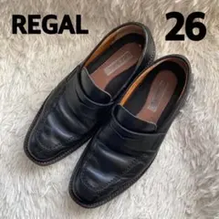 REGAL 黒 ローファー 26