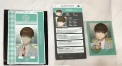 バスタフェ学園　アダム　アクリルスタンド　プロフィールカード　クリアカード