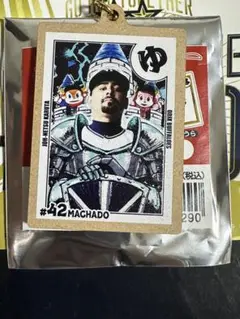 オリックスバファローズ マチャド 常熱かるたキーホルダー