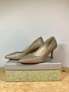結婚式　パンプス　Lサイズ(24cm-24.5cm)