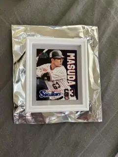 増田珠　ミニフレームスタンド　スワポン　東京ヤクルトスワローズ