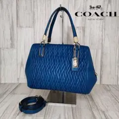 40 COACH コーチ　レザー　2WAY ハンドバッグ　ショルダーバッグ