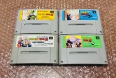 【SFCソフト4本セット・任天堂・ファミコン】spa