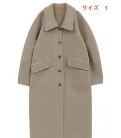 CLANE クラネ REVER COAT アーチスリーブリバーコート