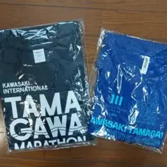 川崎多摩川ハーフマラソン 参加賞Tシャツ 2枚セット